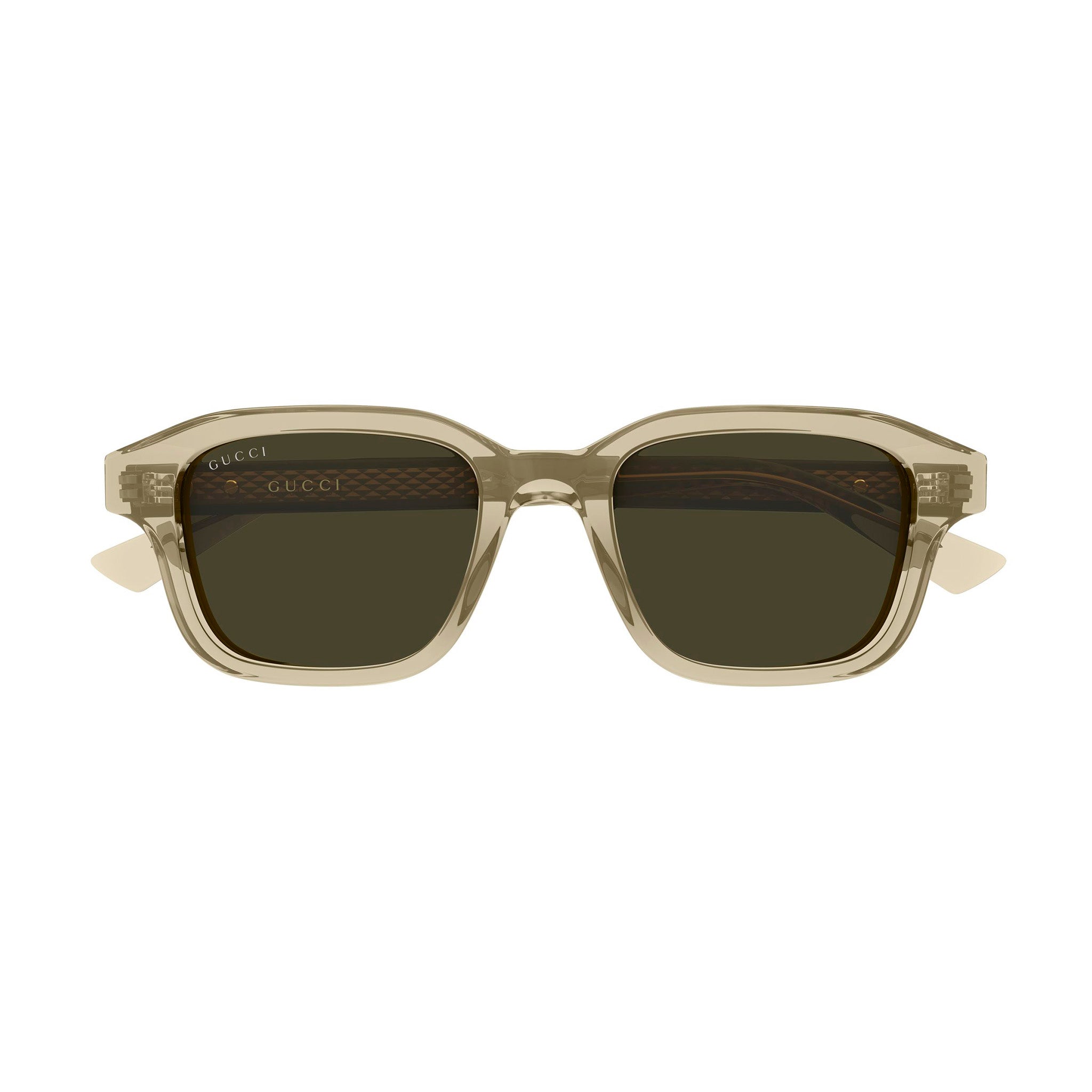 Gucci Gg2247s Beige Male Rectangle Sunglasses | Eyewear Index