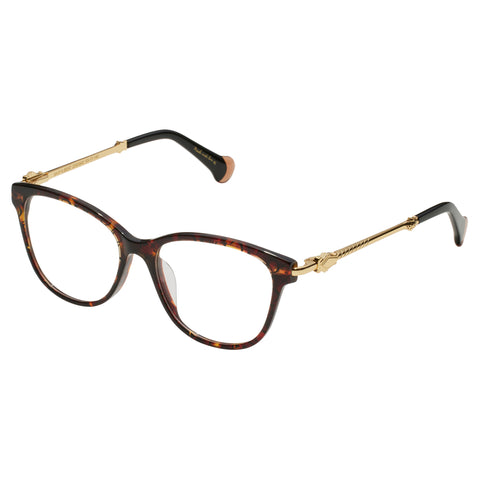 Camilla Skip A Beat Monogram Tort Female Cat-Eye Optical Frames | Eyewear Index