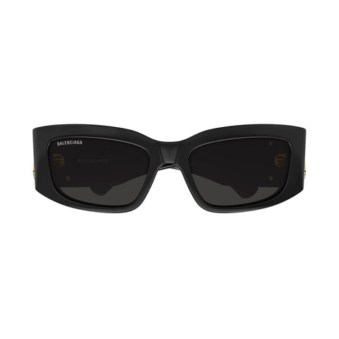 Balenciaga Bb0360s Black Female Rectangle Sunglasses | Eyewear Index