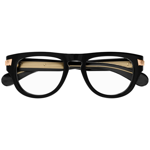 Gucci Gg1519o Black Male Round Optical Frames | Eyewear Index