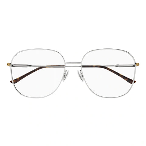 Gucci Gg1417oa Silver Female Round Optical Frames | Eyewear Index