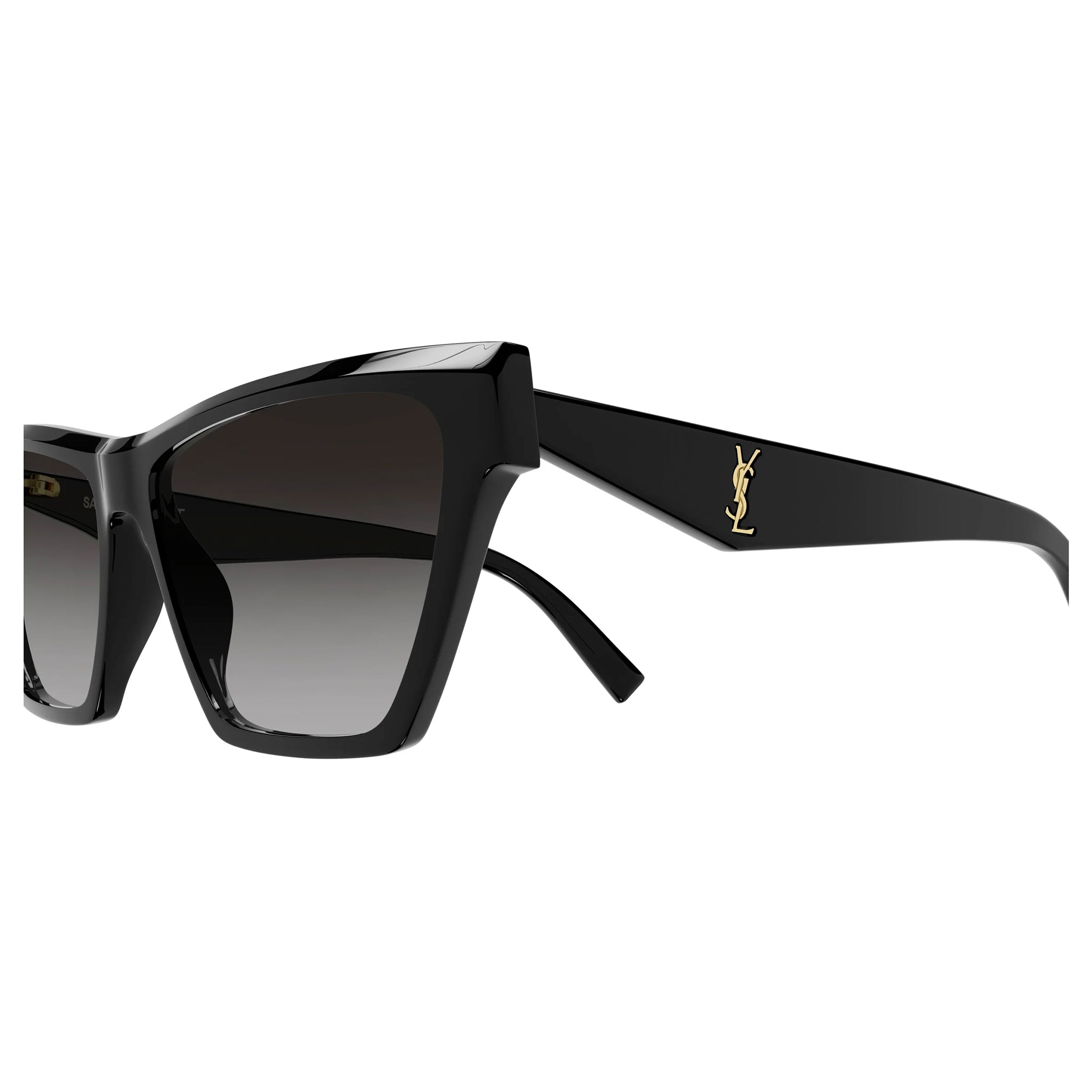 Saint Laurent Slm103 Black Female Cat-Eye Sunglasses | Eyewear Index