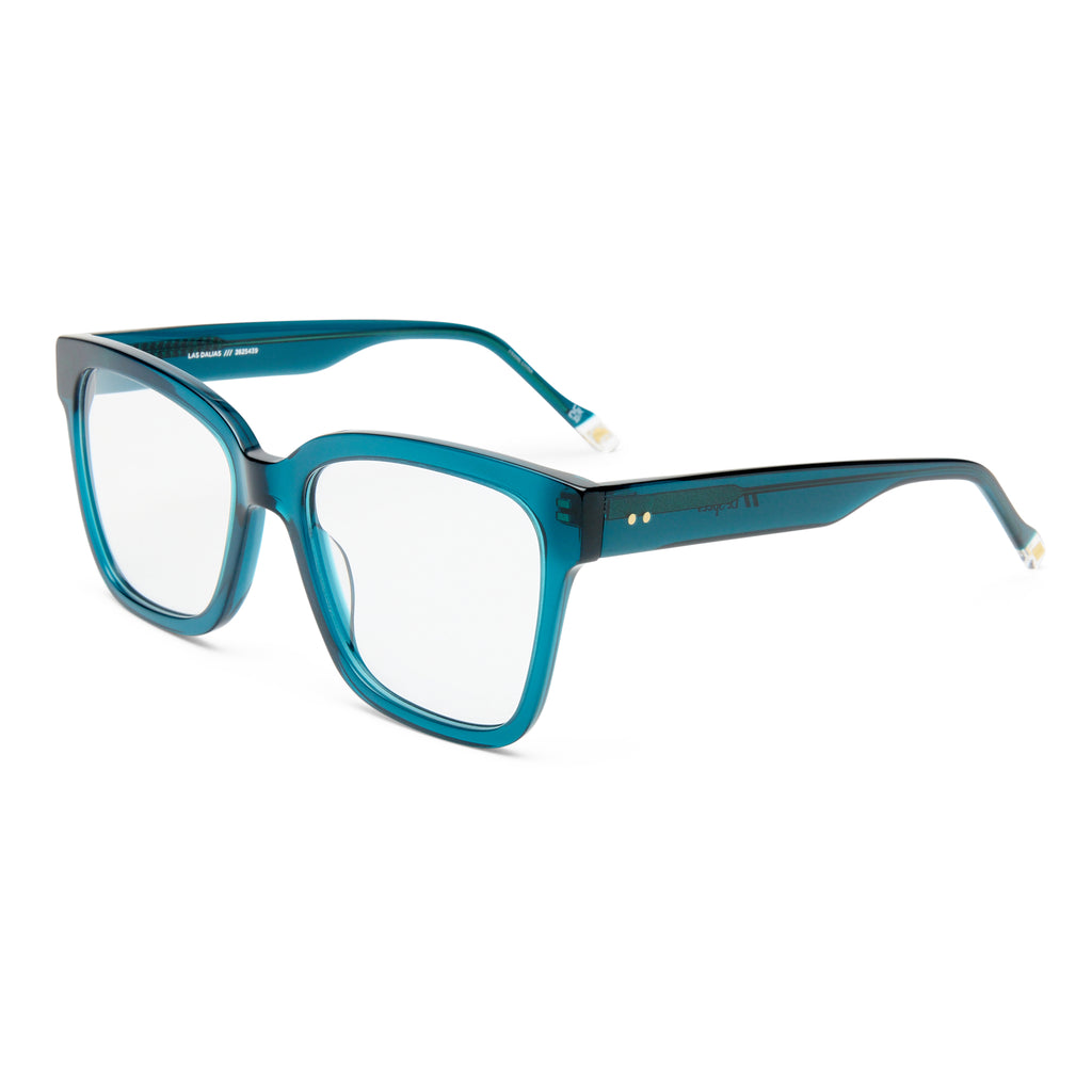 Le Specs Las Dalias Jade Female Square Optical Frames | Eyewear Index