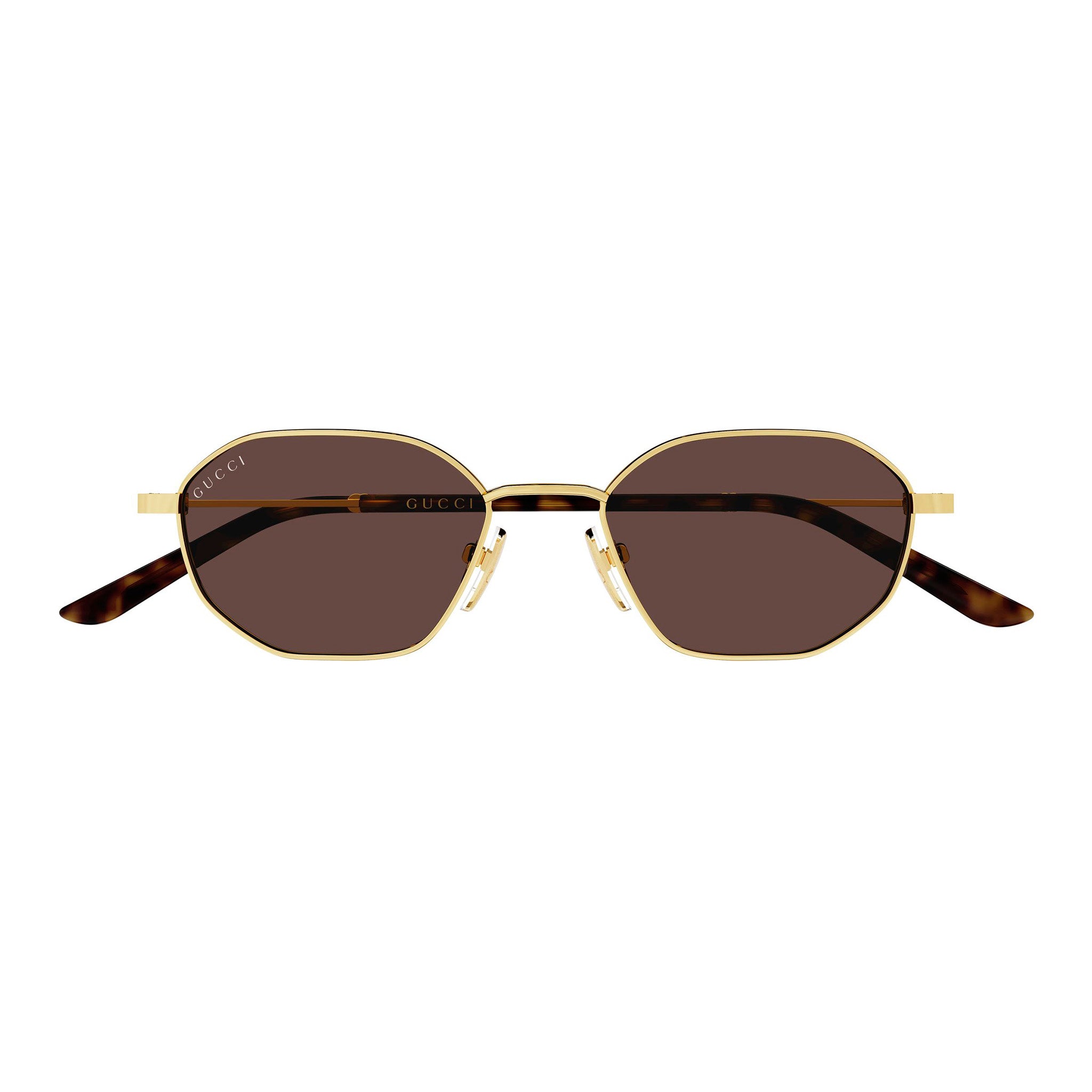 Gucci Gg2257s Gold Uni-Sex Shield Sunglasses | Eyewear Index