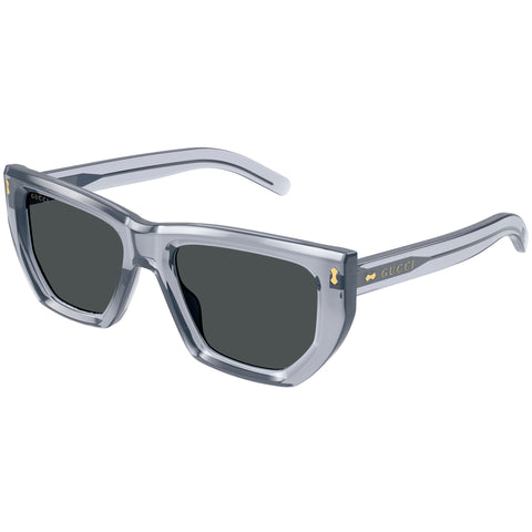 Gucci Gg1520s Grey Female Unspecified Sunglasses | Eyewear Index