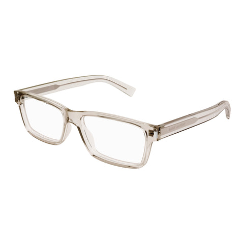 Saint Laurent Sl622 Beige Male Rectangle Optical Frames | Eyewear Index