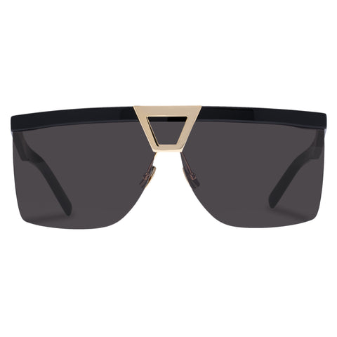 Saint Laurent Sl537palace Black Female Rectangle Sunglasses | Eyewear Index