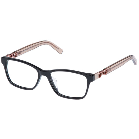 Oroton Una Black Tan Female Rectangle Optical Frames | Eyewear Index