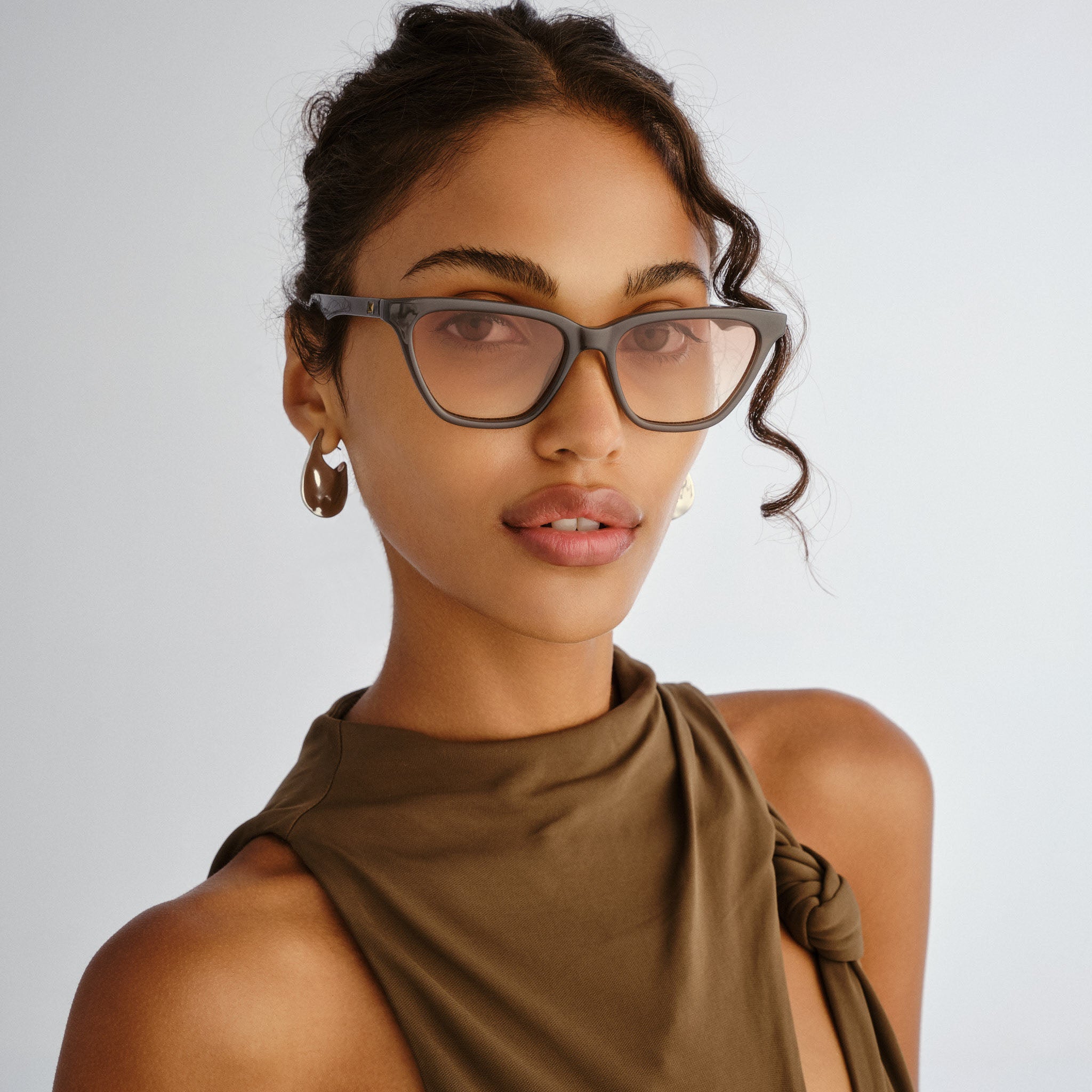 Le Specs Unfaithful Storm Female Cat-Eye Sunglasses | Eyewear Index