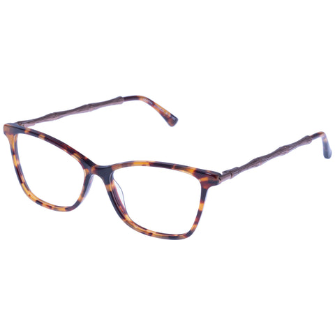 Oroton Agatha Milky Tort Female D-Frame Optical Frames | Eyewear Index