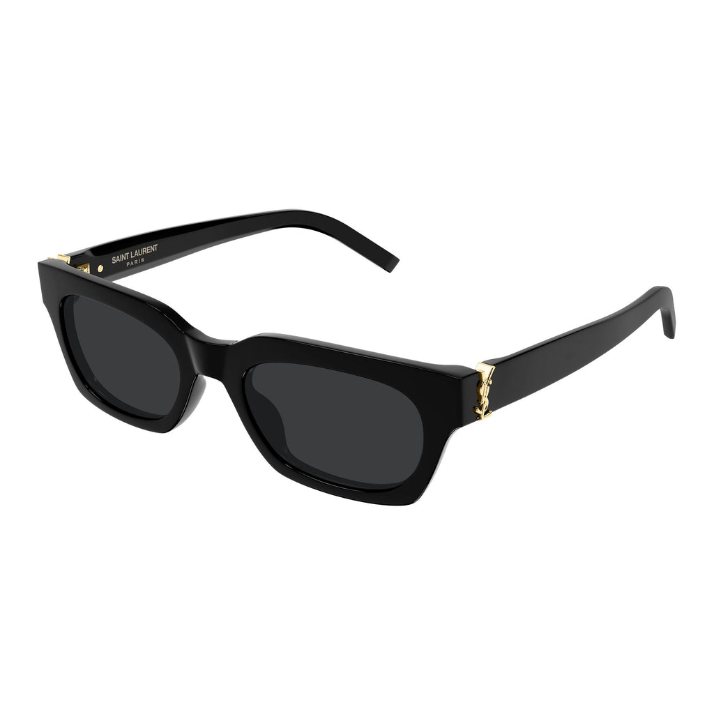 Saint Laurent Slm175f Black Female Rectangle Sunglasses | Eyewear Index