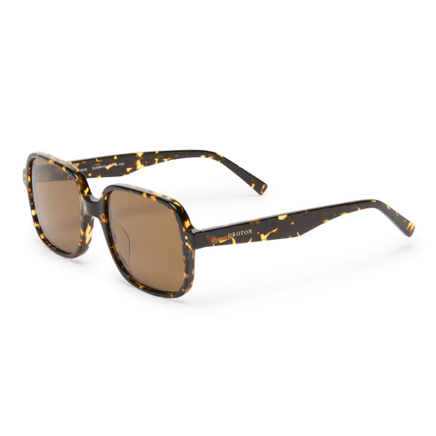 Oroton Signe Neo Tort Female Square Sunglasses | Eyewear Index