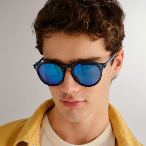 Cancer Council Originals - Bright Indigo Uni-Sex Round Sunglasses | Eyewear Index