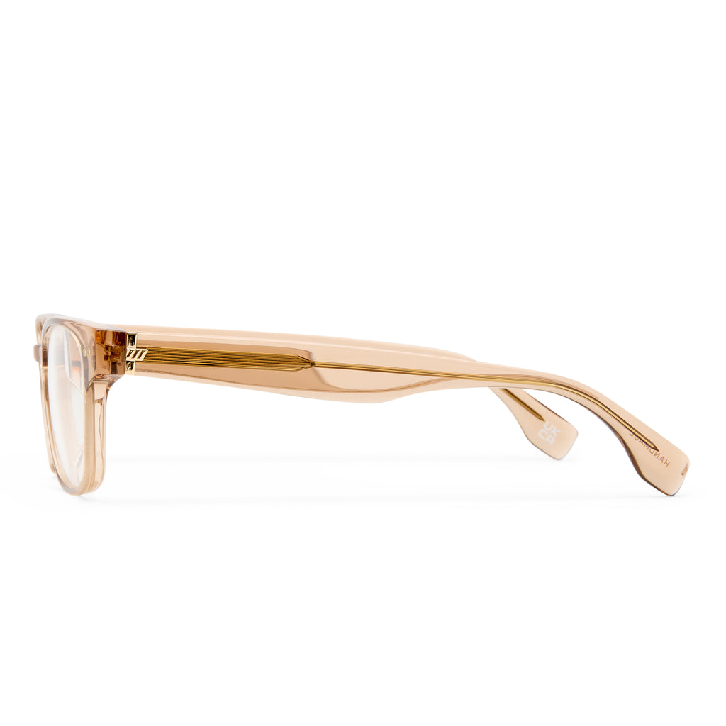 Le Specs Refraction Walnut Uni-Sex Square Optical Frames | Eyewear Index