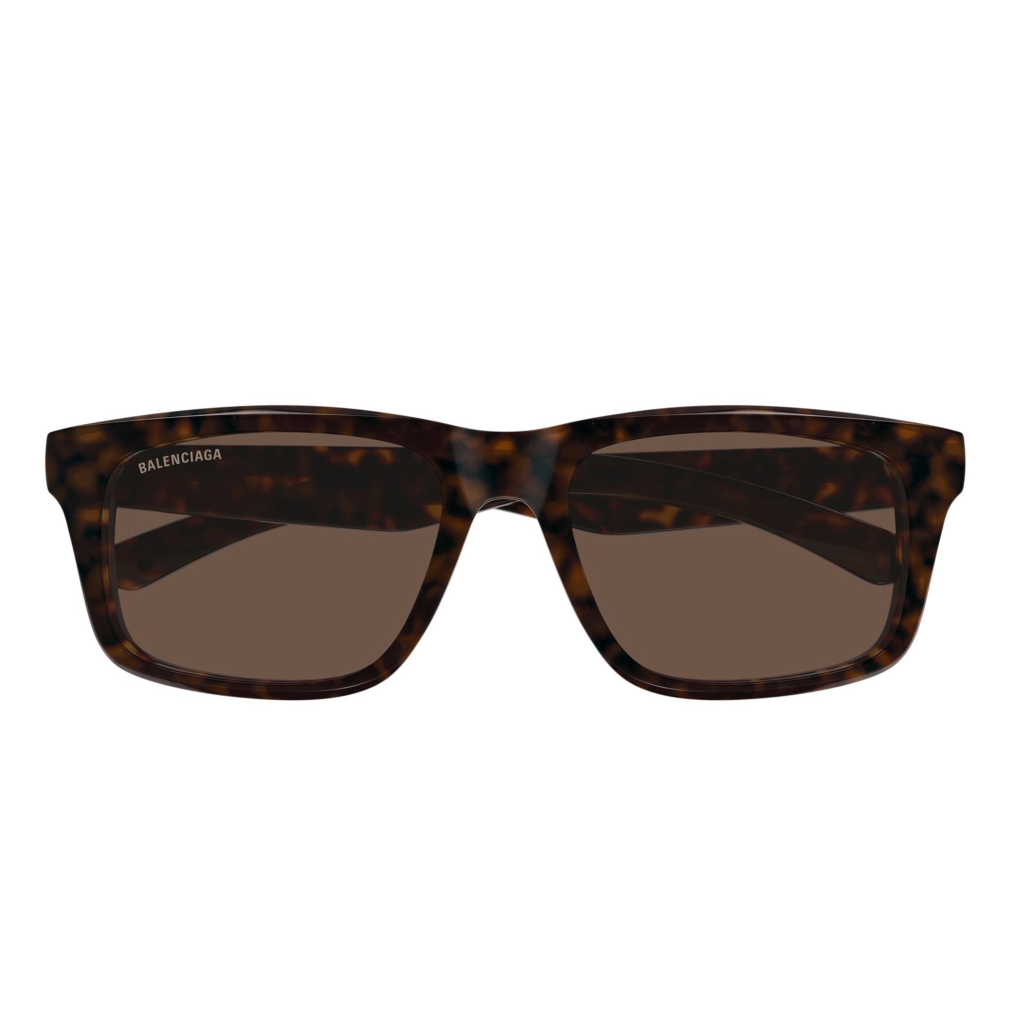 Balenciaga Bb0469sa Havana Male Rectangle Sunglasses | Eyewear Index