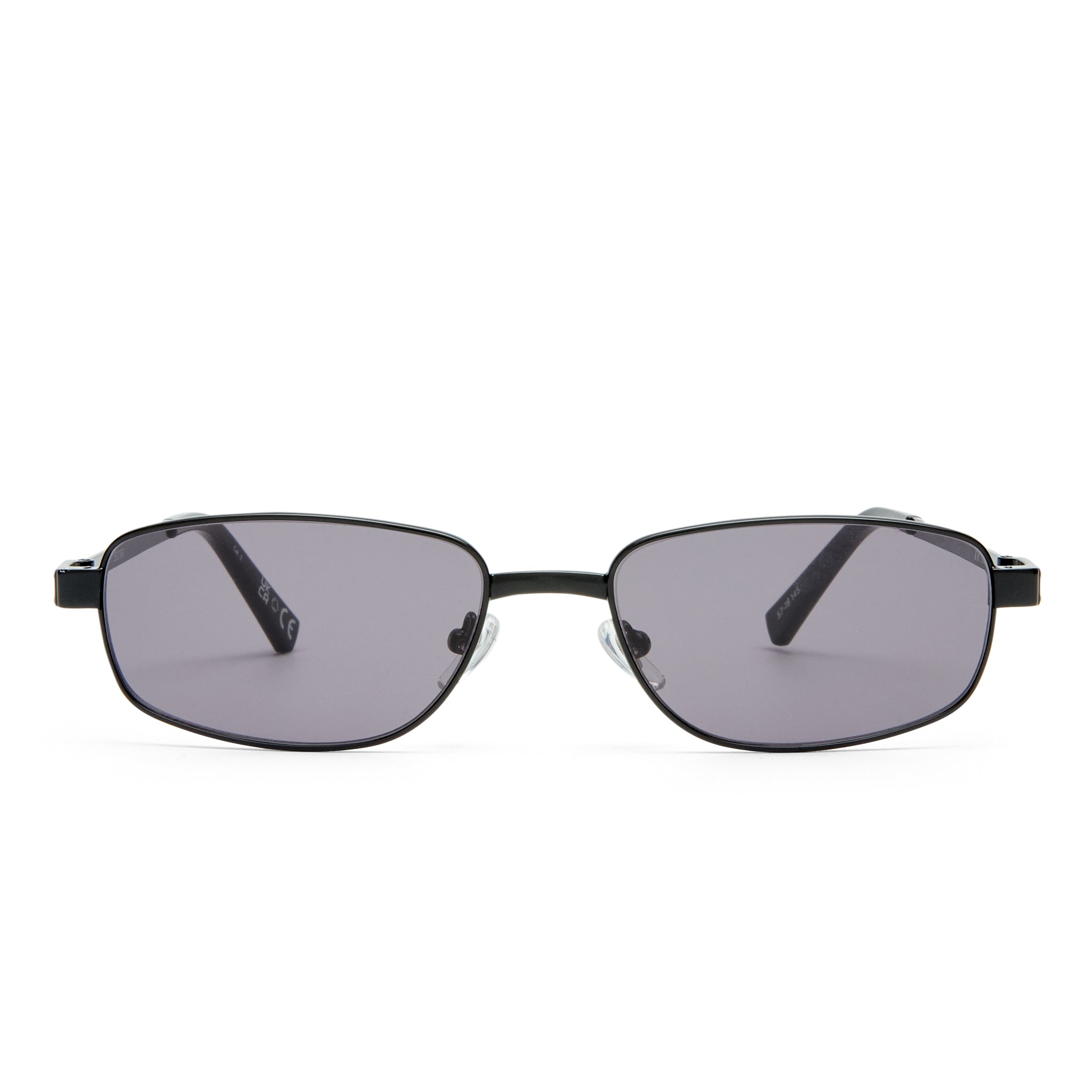 Le Specs Torrid Black Uni-Sex Rectangle Sunglasses | Eyewear Index