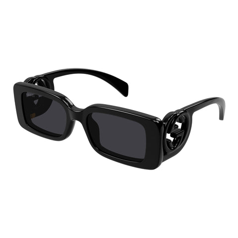 Gucci Gg1325s Black Female Rectangle Sunglasses | Eyewear Index