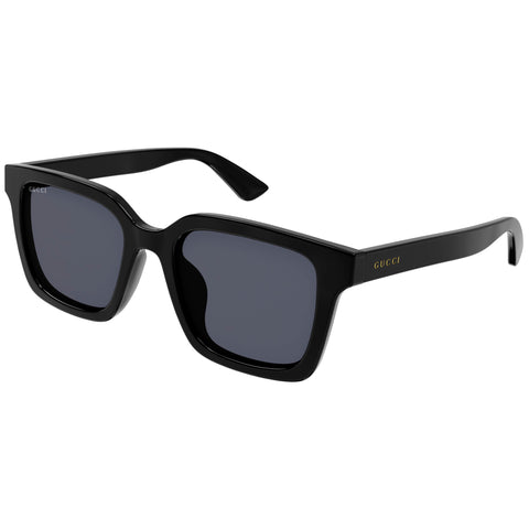 Gucci Gg1582sk Black Male Rectangle Sunglasses | Eyewear Index