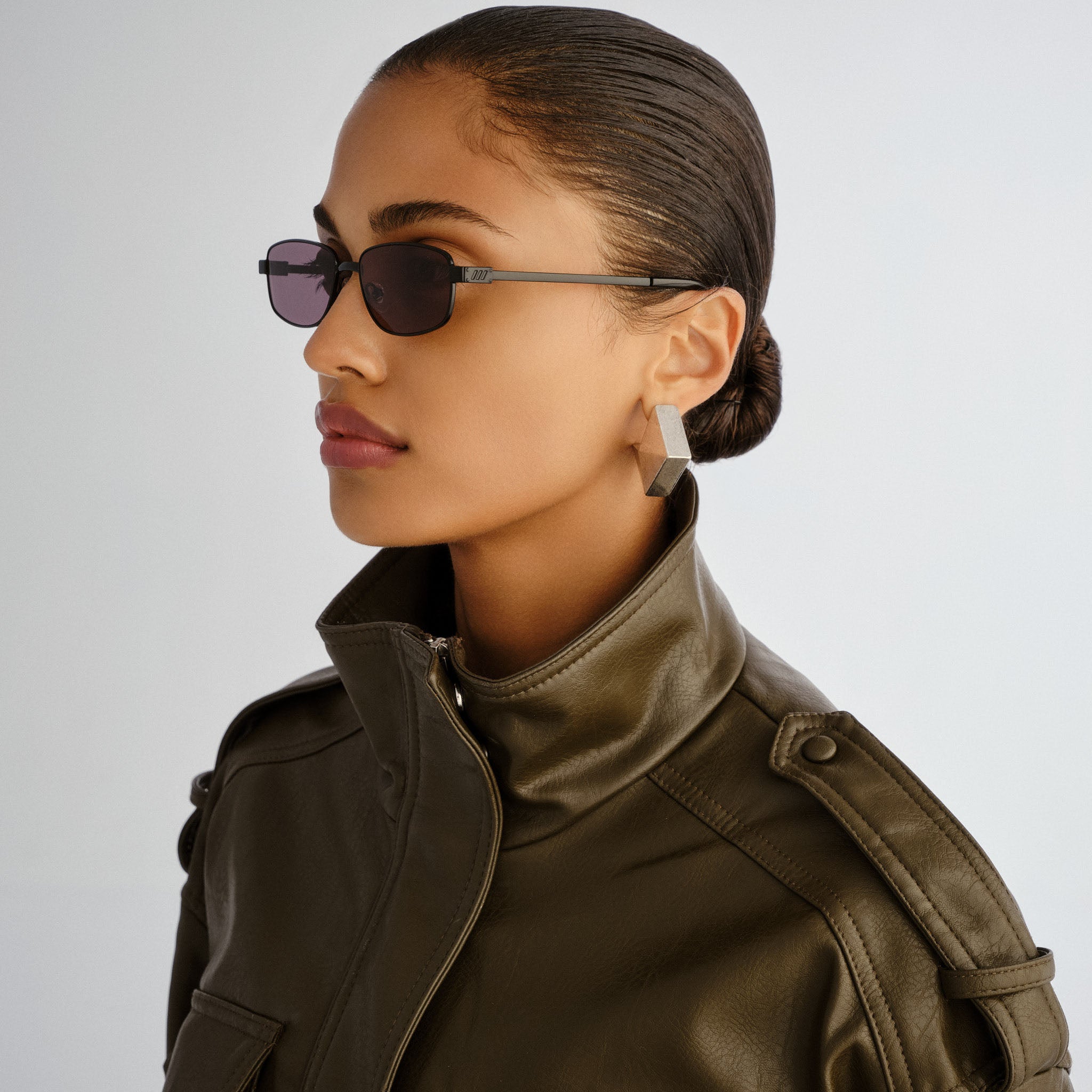 Le Specs Torrid Black Uni-Sex Rectangle Sunglasses | Eyewear Index