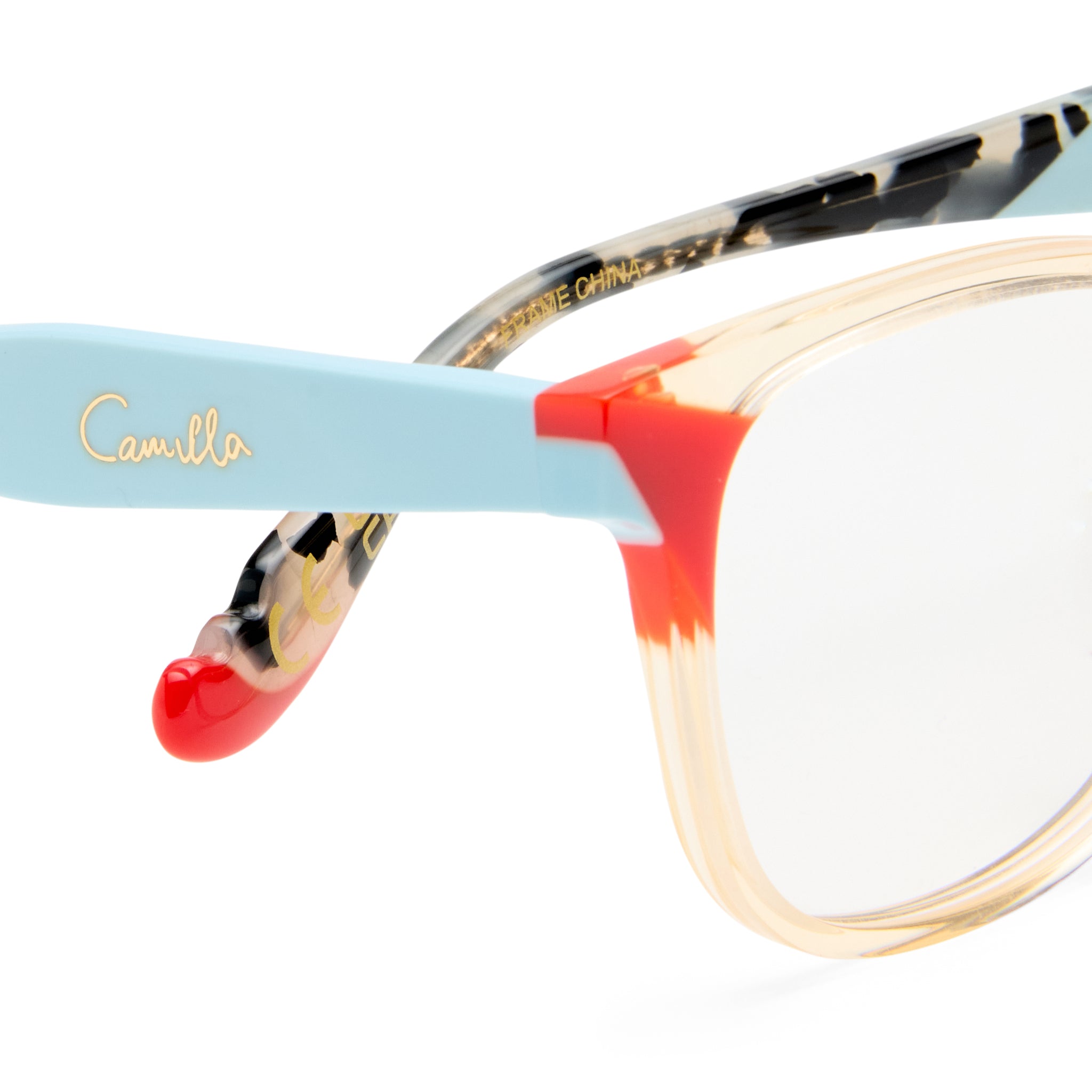 Camilla The Rehearsal Sand Cookie Tort Female D-Frame Optical Frames | Eyewear Index