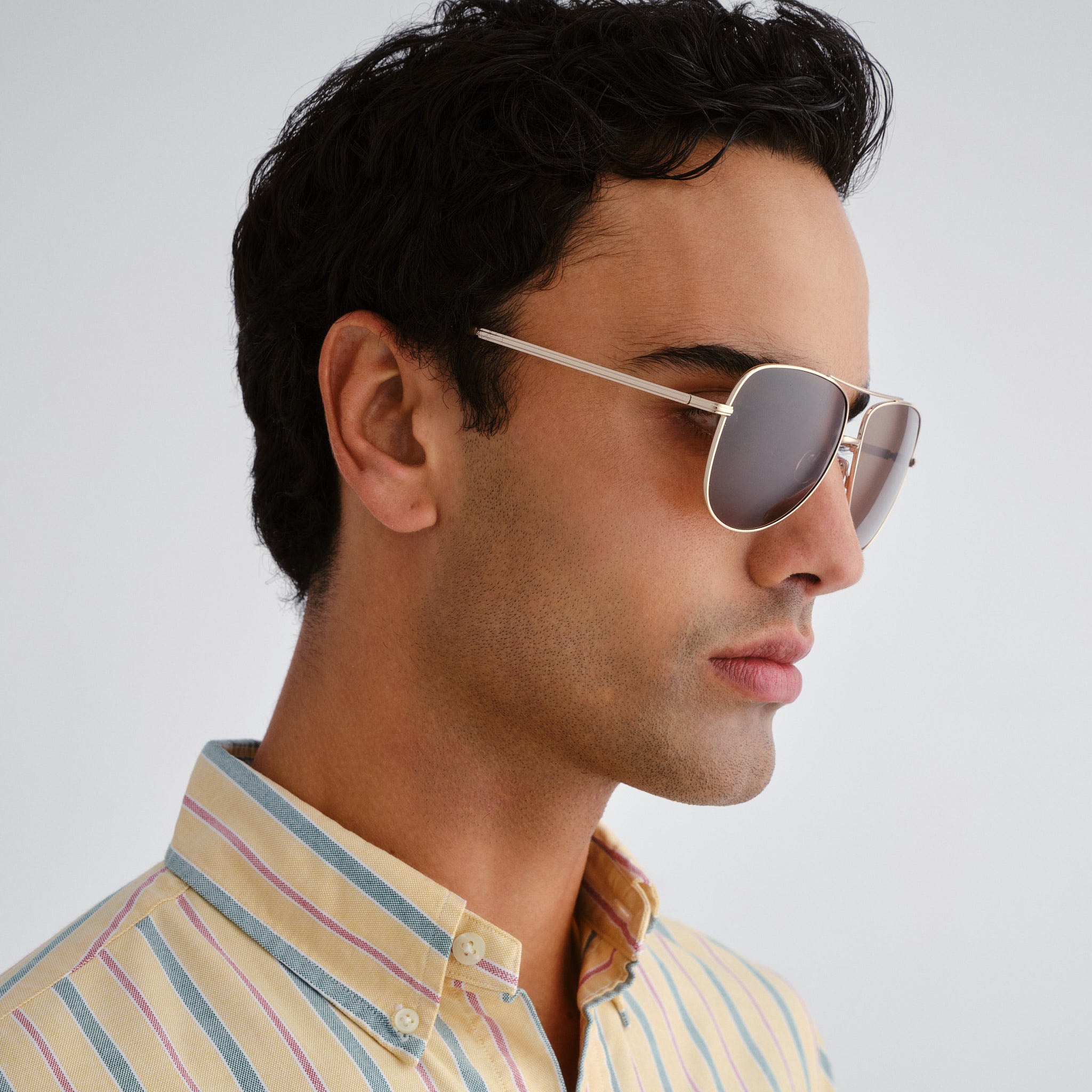 Cancer Council Bellingen Gold Uni-Sex Aviator Sunglasses | Eyewear Index