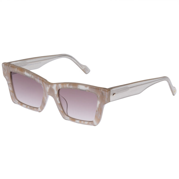 Le Specs Hero Alt Fit Gold Seashell Female Cat-Eye  display picture 3