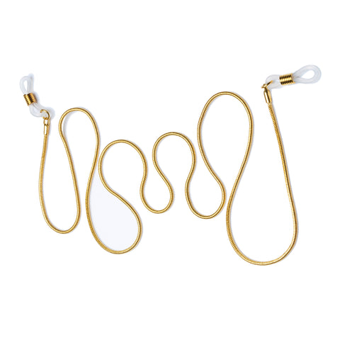 Le Specs Fine Rope Neck Chain 15 Gold Uni-Sex Unspecified Accessories | Eyewear Index