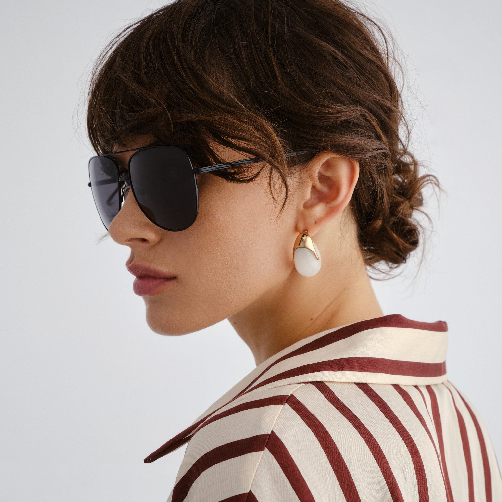 Cancer Council Bellingen Black Uni-Sex Aviator Sunglasses | Eyewear Index