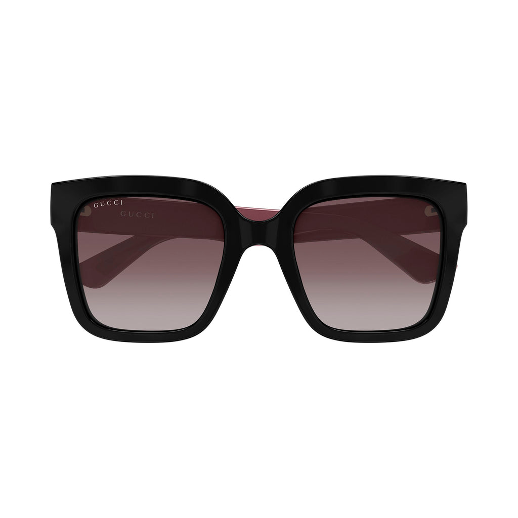 Gucci Gg2190s Black Female Rectangle Sunglasses | Eyewear Index