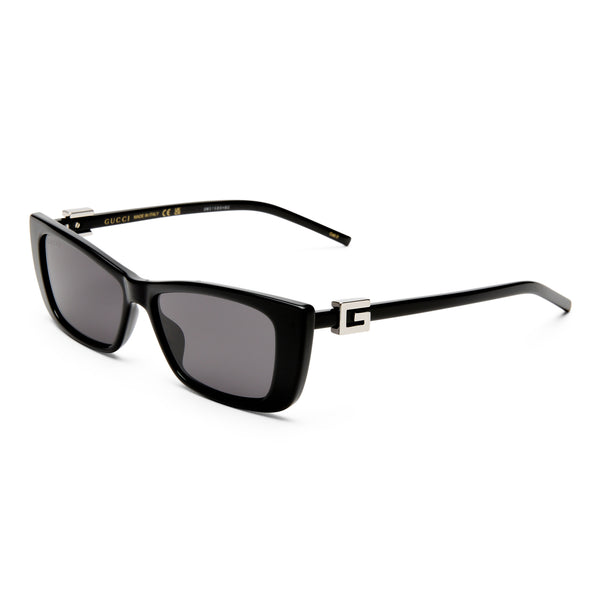 Gucci Gg1681s Black Female Cat-Eye Sunglasses | Eyewear Index