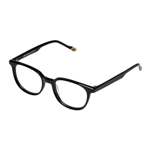 Le Specs Nomad Black Uni-Sex Round Optical Frames | Eyewear Index