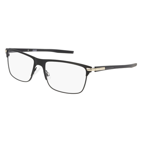 Puma Pu0276o Black Male Rectangle Optical Frames | Eyewear Index