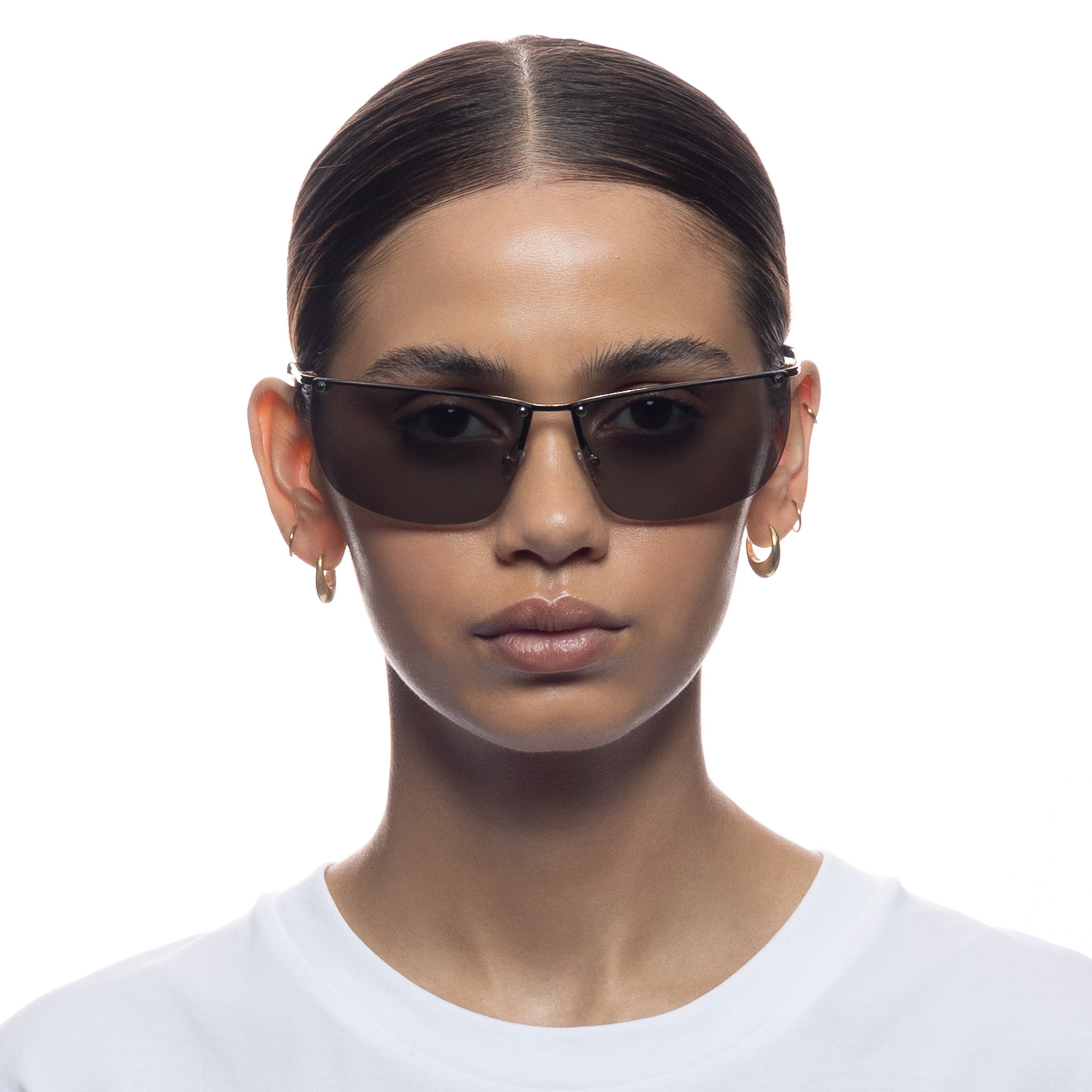 Le Specs Y2ok Black Uni-Sex Wrap Sunglasses | Eyewear Index