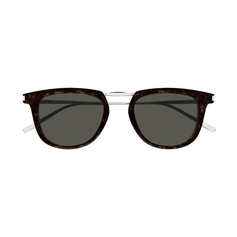 Saint Laurent Sl753 Havana Uni-Sex Round Sunglasses | Eyewear Index