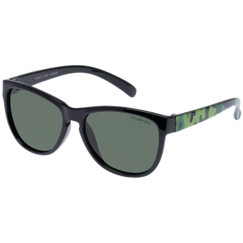 Cancer Council Eagle Kids Black Camo Male D-Frame Sunglasses | Eyewear Index