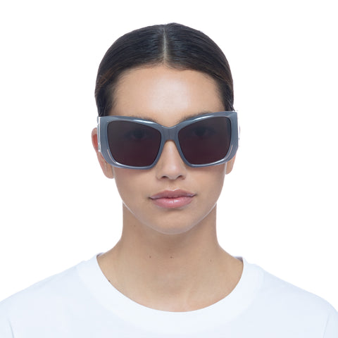 Le Specs Primal Instinct Smoke Uni-Sex Square Sunglasses | Eyewear Index