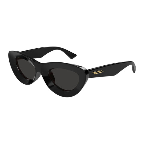 Bottega Veneta Bv1325s Black Female Cat-Eye Sunglasses | Eyewear Index