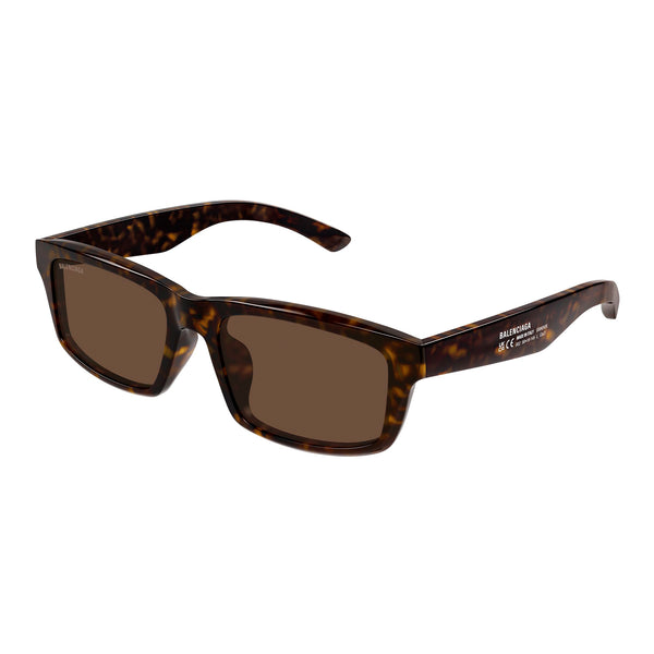 Balenciaga Bb0424sk Havana Male Rectangle Sunglasses  display picture 1