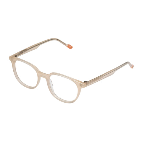 Le Specs Nomad Bone Uni-Sex Round Optical Frames | Eyewear Index