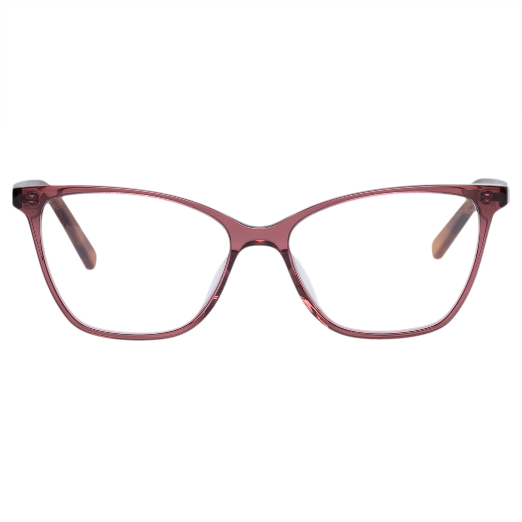 Oroton Natalia Rose Amber Tort Female Cat-Eye Optical Frames | Eyewear Index