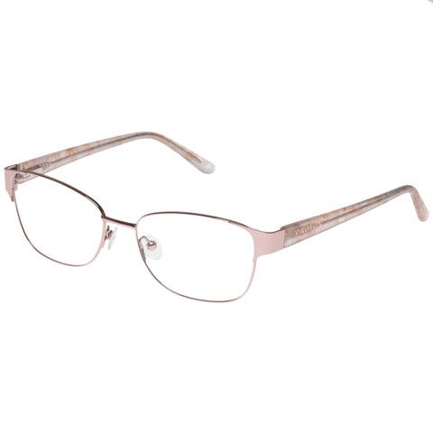 Oroton Cheyanna Rose Pink Female D-Frame Optical Frames | Eyewear Index