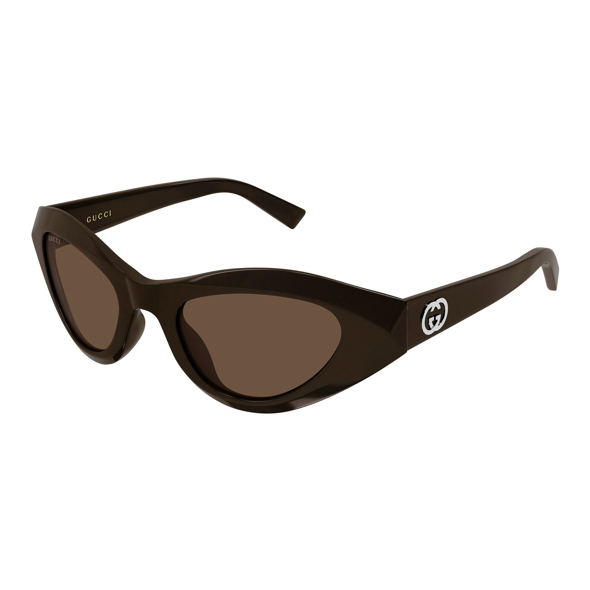 Gucci Gg2201s Brown Female Shield Sunglasses | Eyewear Index