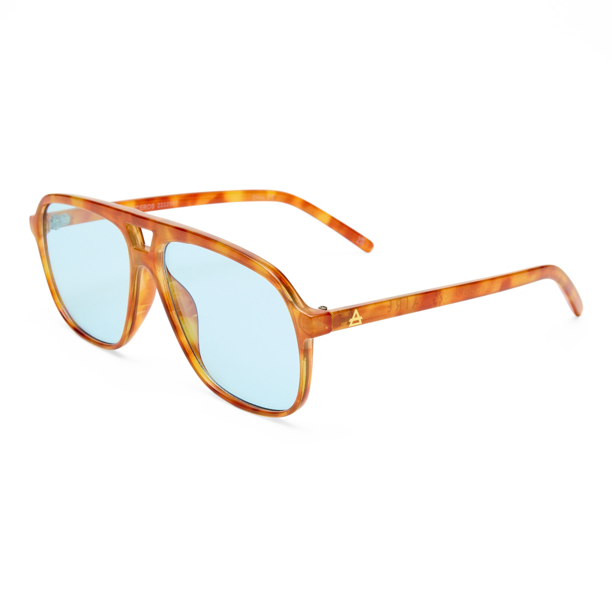 Aire Monoceros Vintage Tort Uni-Sex Aviator Sunglasses | Eyewear Index