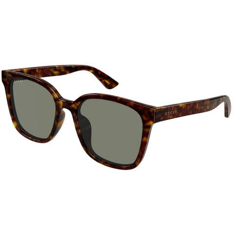 Gucci Gg1346sk Havana Male Square Sunglasses | Eyewear Index