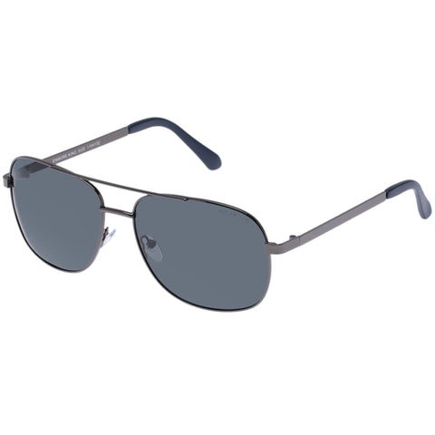 Cancer Council Enmore Kingsize Gunmetal Male Aviator Sunglasses | Eyewear Index