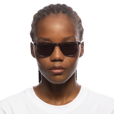 Le Specs Biogen 50 Storm Uni-Sex Round Sunglasses | Eyewear Index