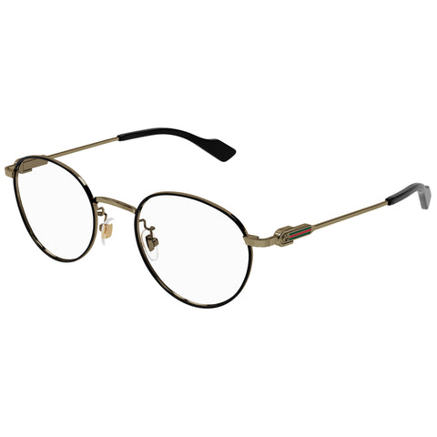 Gucci Gg1613oj Gold Female Round Optical Frames | Eyewear Index