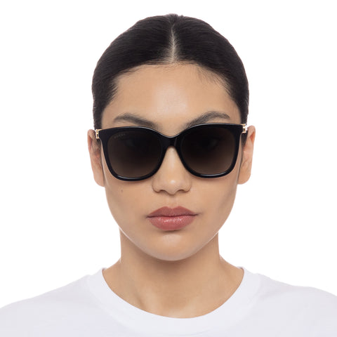 Gucci Gg1071s Black Female Square Sunglasses | Eyewear Index