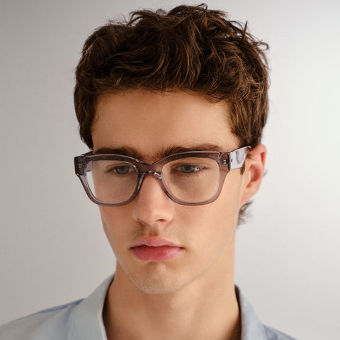 Le Specs Kaleido 50 Smoke Uni-Sex Square Optical Frames | Eyewear Index