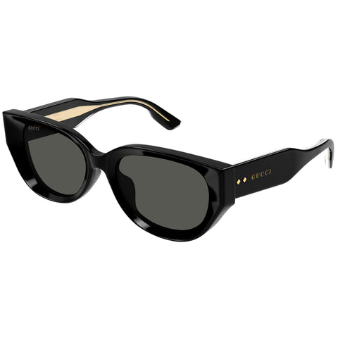 Gucci Gg1532sa Black Female Cat-Eye Sunglasses | Eyewear Index